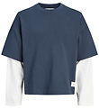 Jack & Jones Sweatshirt - JcoEcho - Outer Space
