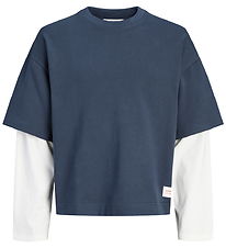 Jack & Jones Sweatshirt - JcoEcho - Outer Space