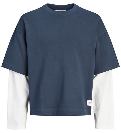 Jack & Jones Sweatshirt - JcoEcho - Outer Space