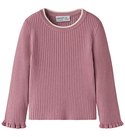 Name It Bluse - Strik - NmfLeanna - Lilas