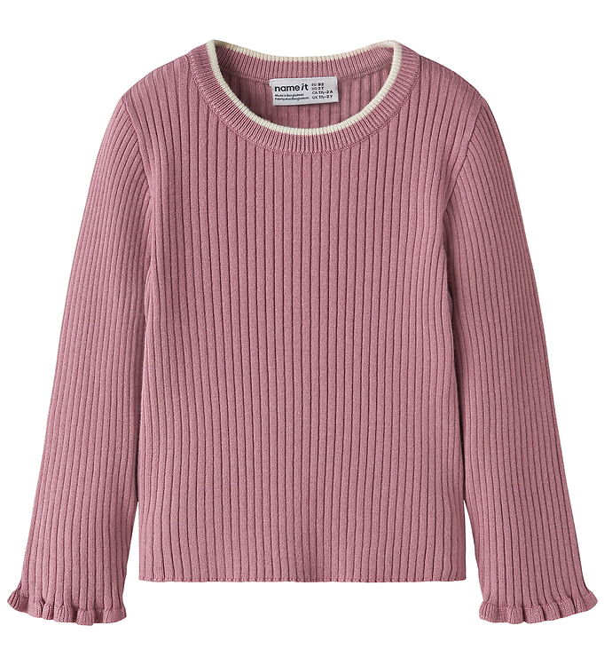 Name It Bluse - Strik - NmfLeanna - Lilas