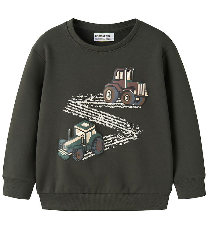 Name It Sweatshirt - NmmLavandin - Peat