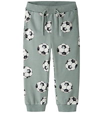 Name It Sweatpants - NmmLouie - Green Milieu