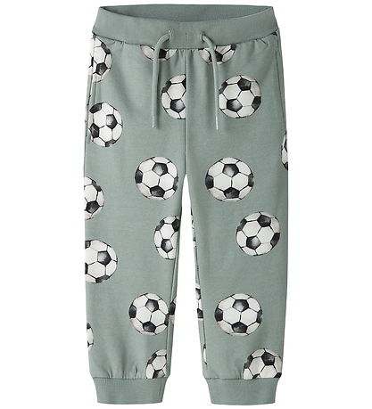Name It Sweatpants - NmmLouie - Green Milieu