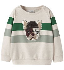 Name It Sweatshirt - NmmLei - Peyote Melange