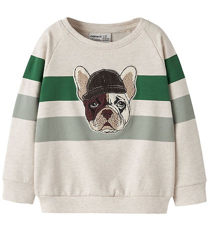 Name It Sweatshirt - NmmLei - Peyote Melange