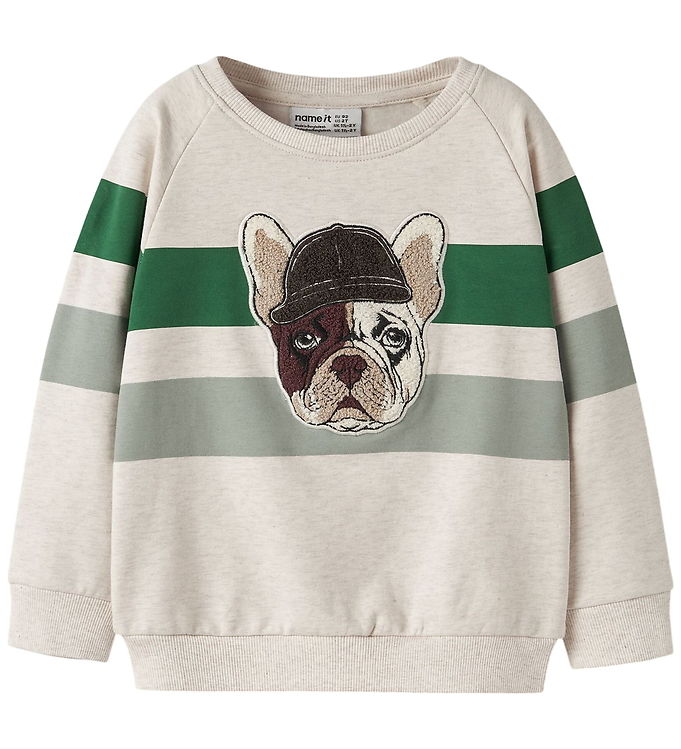 Name It Sweatshirt - NmmLei - Peyote Melange