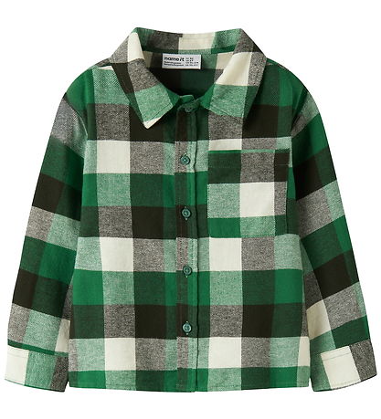 Name It Skjorte - NmmLevin - Verdant Green