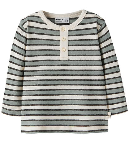 Name It Bluse - Strik - NmmLajus - Green Milieu