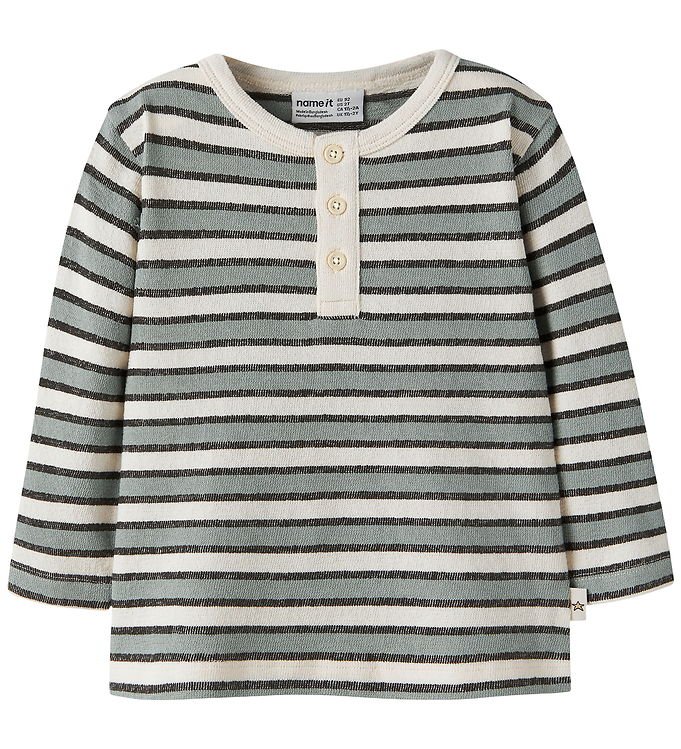 Name It Bluse - Strik - NmmLajus - Green Milieu