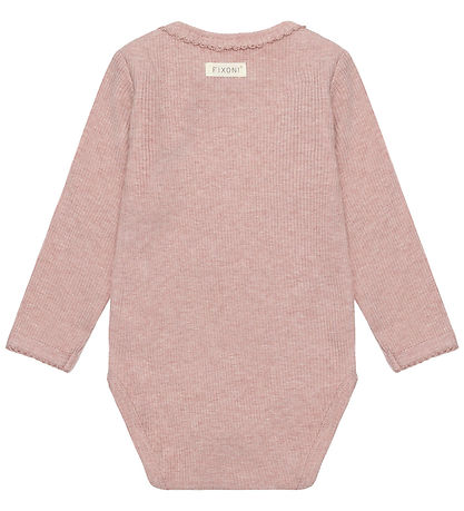 Fixoni Body l/æ - Rib - Pale Mauve Melange