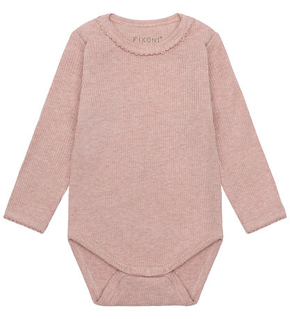 Fixoni Body l/æ - Rib - Pale Mauve Melange