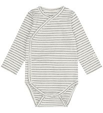 Fixoni Slå-om Body l/æ - Rib - Glint Gray Melange