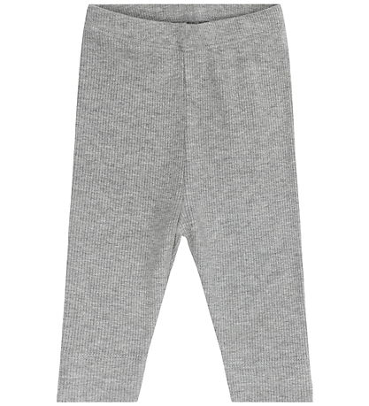Fixoni Leggings - Rib - Flint Gray Melange