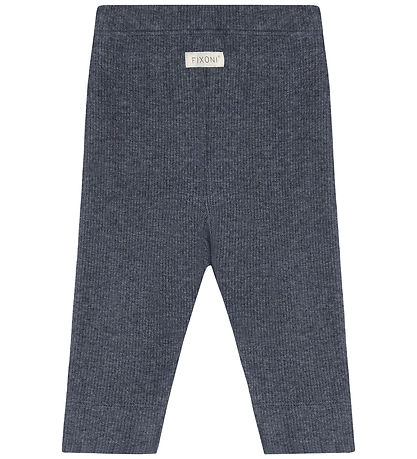 Fixoni Leggings - Rib - Vintage Indigo Melange