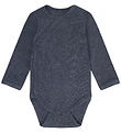 Fixoni Slå-om Body l/æ - Rib - Vintage Indigo Melange
