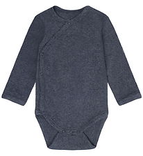 Fixoni Slå-om Body l/æ - Rib - Vintage Indigo Melange