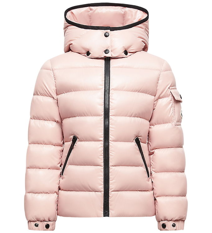 Moncler Dunjakke - Bady - Rosa m. Sort