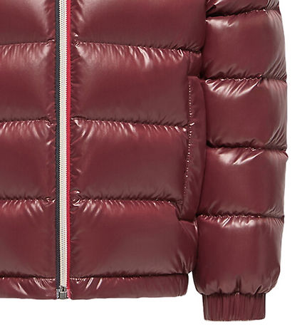 Moncler Dunjakke - New Aubert - Dark Red