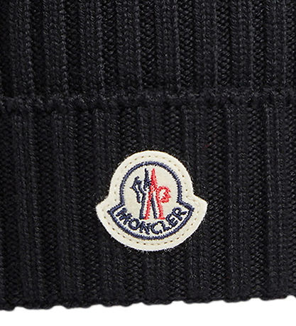 Moncler Hue - Strik - Uld - Sort