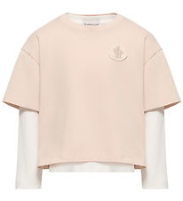 Moncler T-shirt - 2-pak - Natural