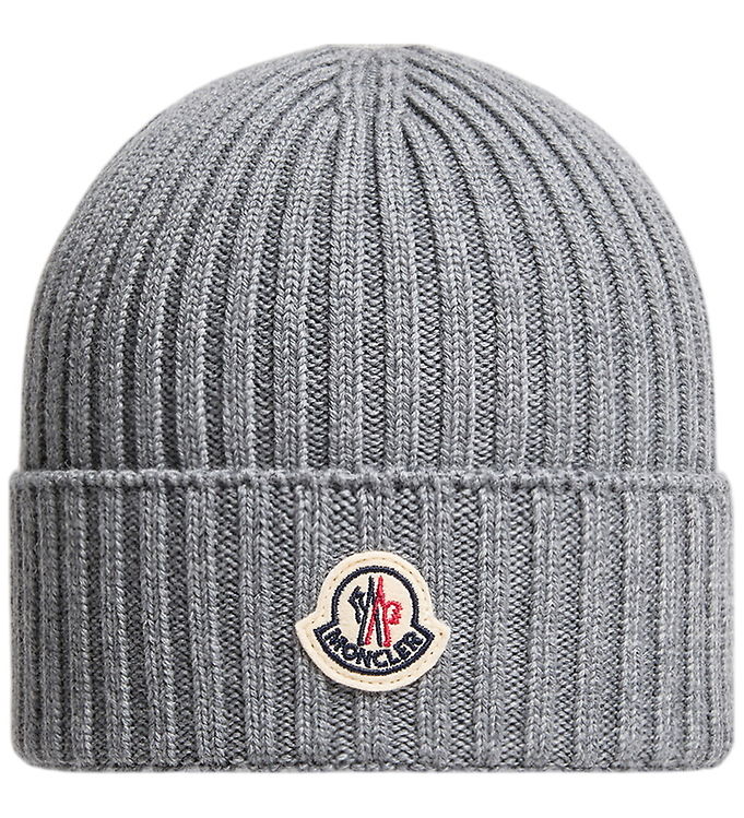 Moncler Hue - Uld - Gråmeleret