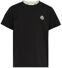 Moncler T-shirt - Sort