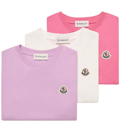 Moncler T-shirt - 3-pak - Miscellaneous Pink