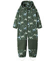 Name It Softshell Suit w. Fleece - Noos - NmmAlfa08 - Jungle Gre