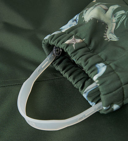 Name It Softshelldragt m. Fleece - Noos - NmmAlfa08 - Jungle Gre