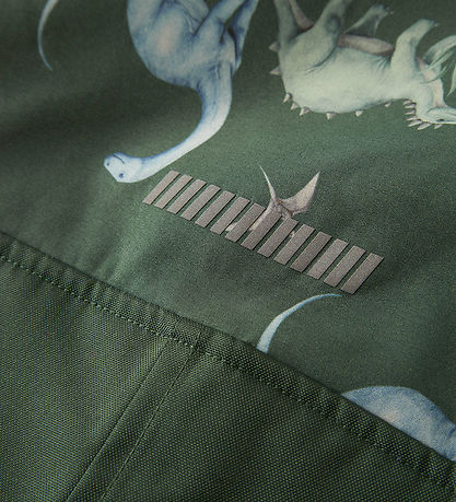 Name It Softshelldragt m. Fleece - Noos - NmmAlfa08 - Jungle Gre