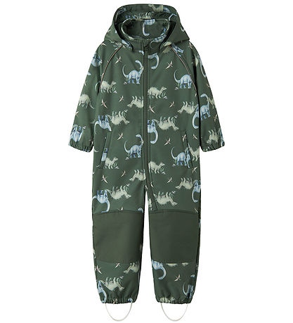 Name It Softshelldragt m. Fleece - Noos - NmmAlfa08 - Jungle Gre