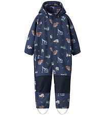 Name It Softshelldragt m. Fleece - Noos - NmmAlfa08 - Oceana