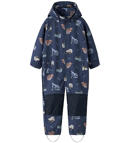 Name It Softshelldragt m. Fleece - Noos - NmmAlfa08 - Oceana