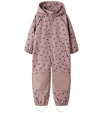 Name It Softshelldragt m. Fleece - Noos - NmFAlfa08 - Woodrose