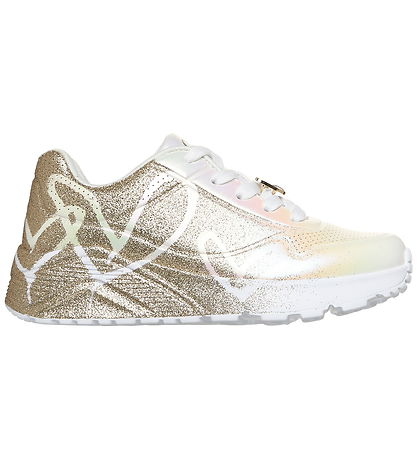 Skechers Sko - Uno Lite - Heartdust Forever - Hvid
