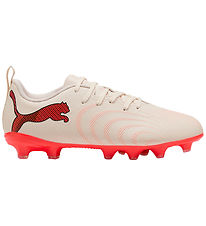Puma Fodboldstøvler - Future 9 Play FG/AG Jr - Beige