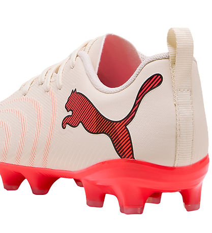 Puma Fodboldstøvler - Future 9 Play FG/AG Jr - Beige