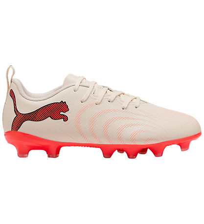 Puma Fodboldstøvler - Future 9 Play FG/AG Jr - Beige