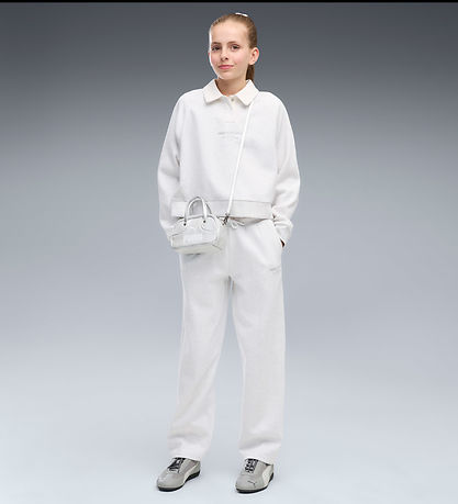 Puma Polo - Classic Relaxed Short Lenght Longslee - Grå