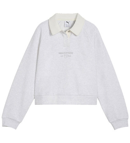 Puma Polo - Classic Relaxed Short Lenght Longslee - Grå