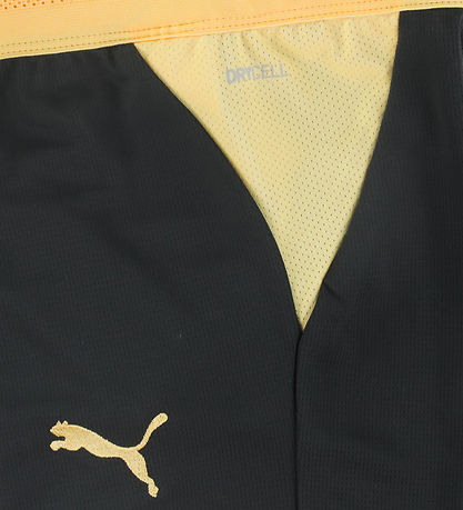 Puma Shorts - MCFC Shorts Replica Jr - Sort/Flaxen