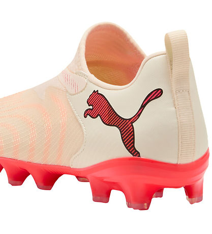 Puma Fodboldstøvler - Future 9 Match LL FG/AG Jr - Beige
