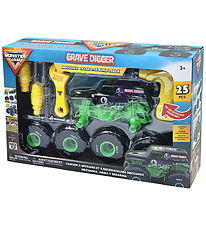 Monster Jam Truck - 1:18 - Build N Rebuild - Grave Digger