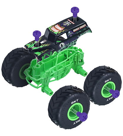 Monster Jam Truck - 1:18 - Mechanix Build N Rebuild - Grave Digg