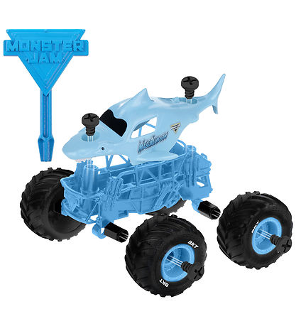 Monster Jam Trucks - 1:32 - 4-pak - Mechanix Build N Rebuild