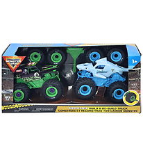 Monster Jam Truck - 1:32 - 2-Pack - Build N Rebuild