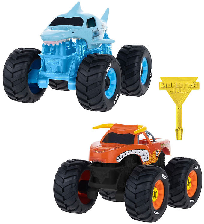 Monster Jam Trucks - 1:43 - 2-pak - Mechanix Build N Rebuild