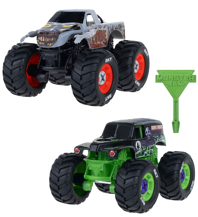 Monster Jam Trucks - 1:43 - 2-pak - Mechanix Build N Rebuild