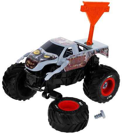 Monster Jam Truck - 1:32 - Mechanix Build N Rebuild - Zombie